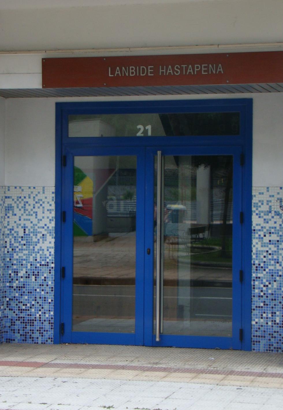 Puerta de aluminio